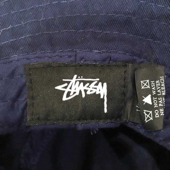 SOLD Blue Stussy bucket hat - Picture 2 of 2